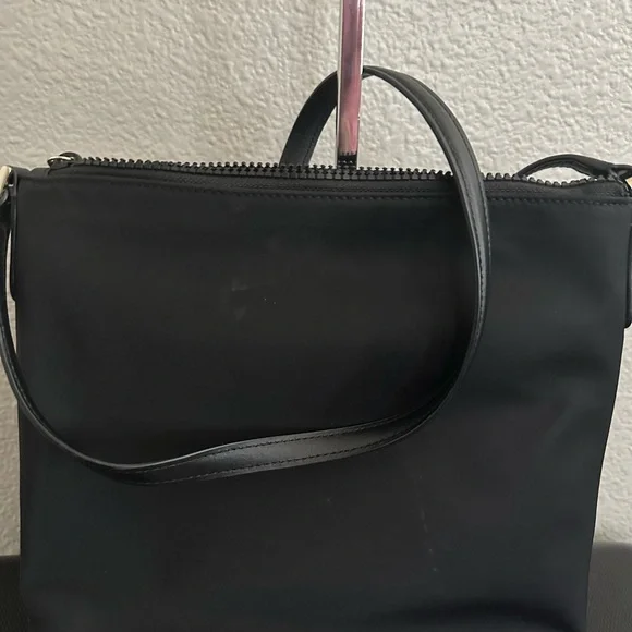 Kate Spade Nylon  Dawn Breezy Black Tote and Jae Nylon Flat Crossbody Set - Picture 3 of 10